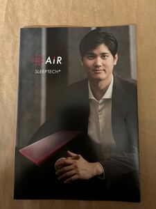 新品　西川　air 大谷翔平　パンフレットカタログ　冊子　レア