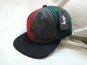 STUSSY ステューシー Multicolor Melton Strapback 最新人気品　値下げしました！送料込　値下げしました！