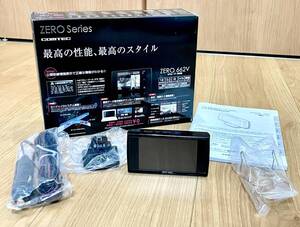 【美品 備品完備】COMTEC　コムテック　ZERO662V　3.0インチ　GPS搭載液晶表示レーダー探知機 箱.取説等購入時備品完備