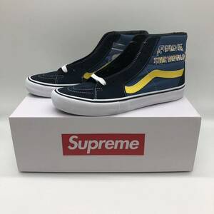 【28cm】新品 Supreme Vans Ftw Sk8-Hi Pro Navy シュプリーム バンズ スケート ハイ プロ ネイビー (VN0A45JDSY2) 0053