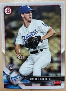 ★RC ルーキー WALKER BUEHLER BOWMAN 2018 #59 MLB メジャーリーグ ROOKIE CARD ウォーカー ビューラー LOS ANGELES DODGERS LAドジャース