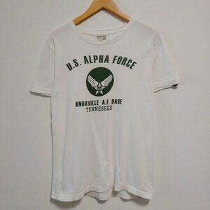 ALPHA INDUSTRIES アルファインダストリーズ　アメカジ　半袖　tシャツ 古着　ミリタリー