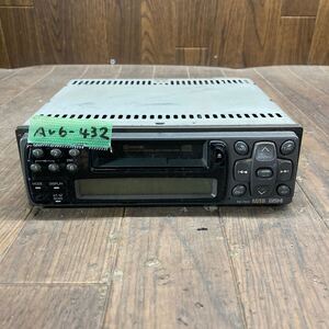 AV6-432 激安 カーステレオ MITSUBISHI RH-7513 52143191 カセット テープデッキ 通電未確認 ジャンク