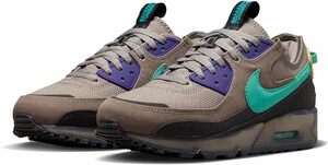 26.5cm ナイキ エア マックス 90 テラスケープ 灰/ミント/紫 DQ3987-001 NIKE AIR MAX 90 TERRASCAPE