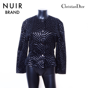 クリスチャンディオール Christian Dior 長袖シャツ ブラック