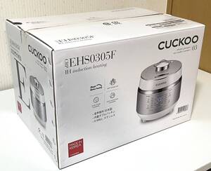 【新品未開封】Cuckoo 炊飯器 CRP-EHS0305F 3合炊き /特典マニュアル付き