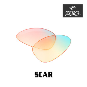 オークリー サングラス 交換レンズ スカー ミラーレンズ SCAR OAKLEY ZERO TECH BASE製 互換レンズ