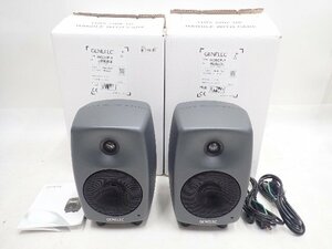 【美品】GENELEC ジェネレック 2ウェイパワードモニタースピーカー 8030CP ペア 元箱付き ¶ 6F9C0-1