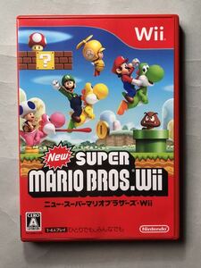 ニュー・スーパーマリオブラザーズ・Wii 任天堂　Wiiソフト　New SUPER MARIO BROS.Wii