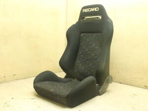 レカロ セミバケットシート SR-3 RECARO SRⅢ セミバケ リクライニング ブラック 黒 ルマンカラー