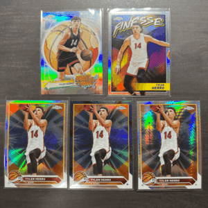 Tyler Herro 5枚セット Prism Refractor / Blue Basketball Refractor / Insert Refractor 2023-24 Topps Chrome Basketball NBA