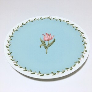 [bdg]/『ティファニー（TIFFANY&Co.）ピンクチューリップ Pink Tulip プレート / サイズ：径約24cm』/ 皿 