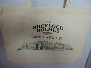 ★新品未使用★シャーロックホームズ　トートバッグ（シャーロックホームズ博物館（Sherlock Holmes Museum））（ロンドン）ＬＡ23