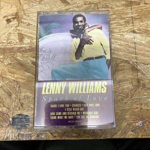 シHIPHOP,R&B LENNY WILLIAMS - SPARK OF LOVE アルバム,名作 TAPE 中古品