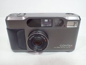 K371/6H□CONTAX コンタックス 京セラ コンパクトカメラ T2 フィルムカメラ ズームレンズ搭載 中古品□