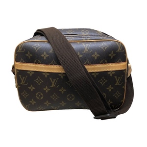 ルイ・ヴィトン LOUIS VUITTON リポーターPM M45254 ブラウン PVC ショルダーバッグ ユニセックス 中古