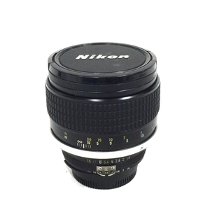 1円 Nikon NIKKOR 85mm 1:1.4 カメラレンズ Fマウント マニュアルフォーカス