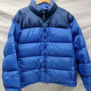 マーモット ダウンセーター　2 MARMOT DOWN SWEATER II ダウンジャケット　ブルー　L 99　ダウン　ジャケット バイカラー　blue アウトドア