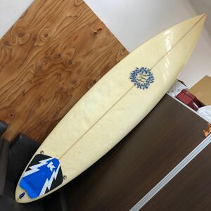 【配送不可・直接引取限定】Brewer Chapman SurfBoards 約204cm ブリューワー サーフボード ショートボード 現状品