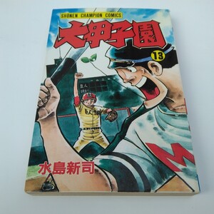 水島新司　 大甲子園　13巻（再版）少年チャンピオンコミックス　秋田書店　当時品　保管品