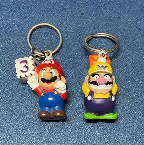 ソフビ マリオパーティ キーホルダー バンプレスト 任天堂 Nintendo ニンテンドー ワリオ マリオブラザーズ フィギュア