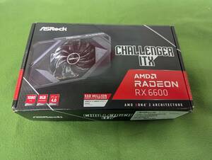 【動作確認済み，訳アリ品】AsRock Radeon RX 6600 XT Challenger ITX 8GB