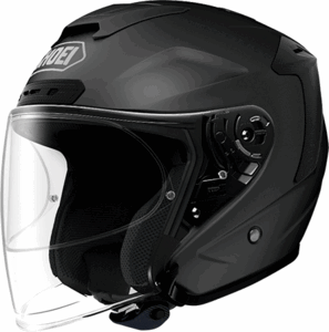 SHOEI ジェットタイプヘルメット　J-FORCE IV　J-FORCE 4　ジェイ-フォースフォー　マットブラック　XL　61ｃｍ