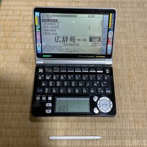 【電子辞書】◆CASIO◆ EX word XD-GF5900MED ブラックカラー カシオ エクスワード 医学 英語 英英 和英 英和辞典 #中古 動作確認済み