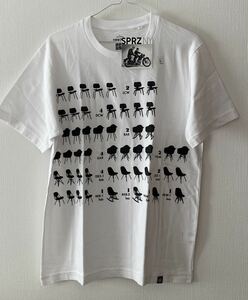 イームズ ユニクロ コラボ UT Tシャツ『SPRZ NY EAMES』チャールズ＆レイ・イームズ 白 ホワイト L