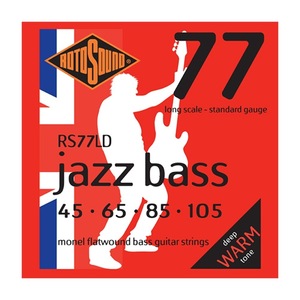 ロトサウンド ベース弦 1セット RS77LD Jazz Bass 77 Standard 45-105 LONG SCALE エレキベース弦 ROTOSOUND