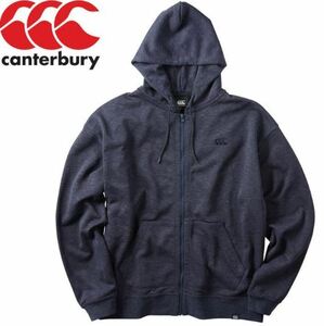 【canterbury】カンタベリー ZIP スウェット パーカー Lサイズ Navy