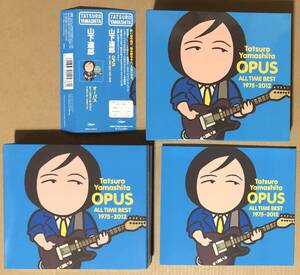 4枚組CD●山下達郎 / OPUS オールタイム・ベスト 1975-2012　初回限定盤　帯付