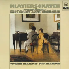 独LP Vivienne Kejlhack, Dirk Keilhack Klavier Sonaten Vierhandig MDGG1240 DG /00260