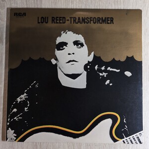 ルー・リード「トランスフォーマー」邦LPレコード1973 年 ★★velvet underground Lou Reed Transformer