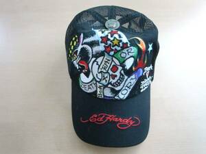 限定 ED HARDY x BOA コラボ キャップ 黒 エド ハーディ ハーディー ボア avex エイベックス 帽子 CAP ツアー グッズ 韓流 ハット Tシャツ