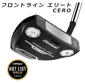 新品■クリーブランド■2023.3■フロントライン　エリートパター CERO■34.0■前方重心設計とフェース加工によりまっすぐ安定した転がり