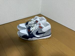 ナイキ エア トレーナー 1 ホワイト ミッドナイトネイビー NIKE AIR TRAINER 1 WHITE MIDNIGHT NAVY US9.5 27.5センチ DM0521-101