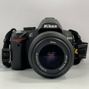 【5K138】1円スタート Nikon D3000 レンズAF-S DX NIKKOR 18-55mm 1:3.5-5.6 G VR ニコン デジタル 一眼レフカメラ