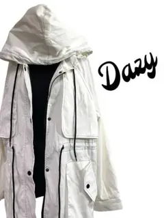 新品 Dazy パーカーブルゾン ホワイト