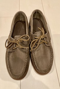 未使用 Paraboot BARTH サイズ7 パラブーツ ブラウン デッキシューズ