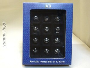 新品ジュンプラ N-059 ジャック・12フェイス・ピンズコレクション 12 FACE PINS ナイトメアビフォアクリスマス ジュンプランニング