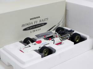 HDC限定 エブロ 1/20 ホンダ RA273 F1 #7 1967 イギリスGP ジョン サーティース HONDA 1967 BRITISH GRAND PRIX