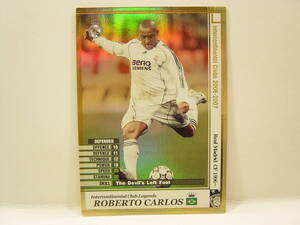 Panini WCCF 2006-2007 LE ロベルト・カルロス　Roberto Carlos 1973 Brazil　Real Madrid CF Spain 1996-2007 Legends