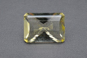 ◆大粒◆天然クォーツ【レモン】ルース　約34.049ct　GRJソーティング　ジュエリー　ファンシー　半貴石　水晶　製品制作　CＮ-090