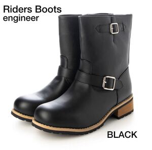 ★★★激安★ロングエンジニアライダースブーツ◆LONG ENGINEER RIDERS BOOTS◆BLACK◆28.0cm□新品★