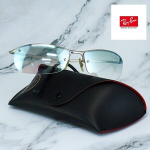 【1円】レイバン Ray Ban サングラス ファッションコンシャス ブルーグラディエントミラー RB3186 003/Z1 佐藤琢磨モデル メガネ 45410