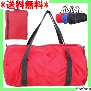 ☆人気商品 Mellbo 折りたたみバッグ ボストンバッグ トラベ 量 スポーツバッグ ジム 旅行 ナイロン 37L レッド 97