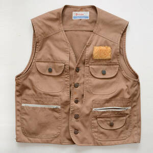 フィッシングベスト ジャパンヴィンテージ ハンティング アウトドア風 昭和 fishing vest japan vintage ocean