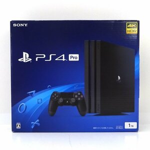 ★中古★PlayStation4 Pro 本体 ジェット・ブラック 1TB CUH-7200B (PS4Pro/プレステ/プレイステーション)★【GM634】