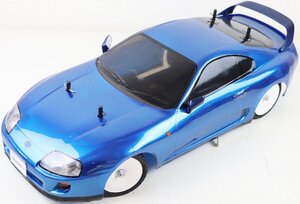 M◇ジャンク品◇ラジコン ボディ/シャーシ トヨタ スープラ/TOYOTA Supra 詳細不明 ※プロポ欠品 ※動作・パーツ等未確認